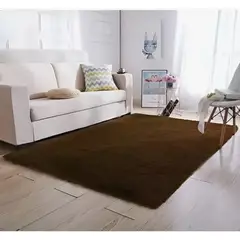 ATLAS - Alfombras Peludas 200x240 Café