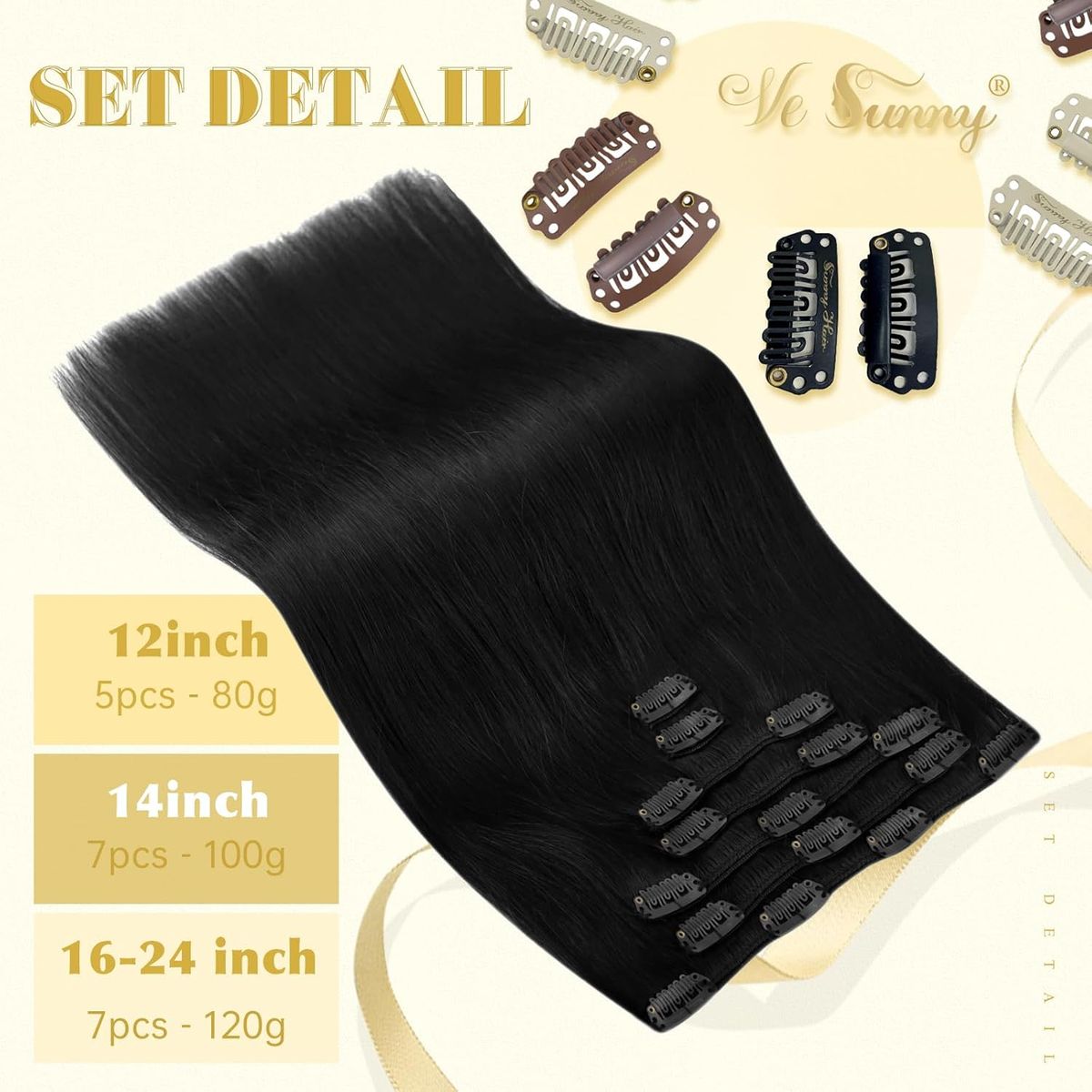 GENERICO - 60cm Elegante  Peluca  De Fibra Pelucas Largas Y Lisas-Negro