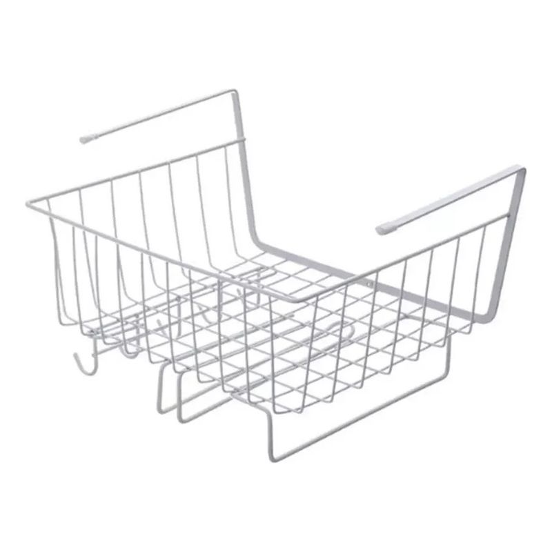 ROZENBERG SPA - Cesta Para Debajo De Estantería Colgar Organizadora Cocina