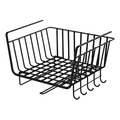 ROZENBERG SPA - Cesta Para Debajo De Estantería Colgar Organizadora Cocina