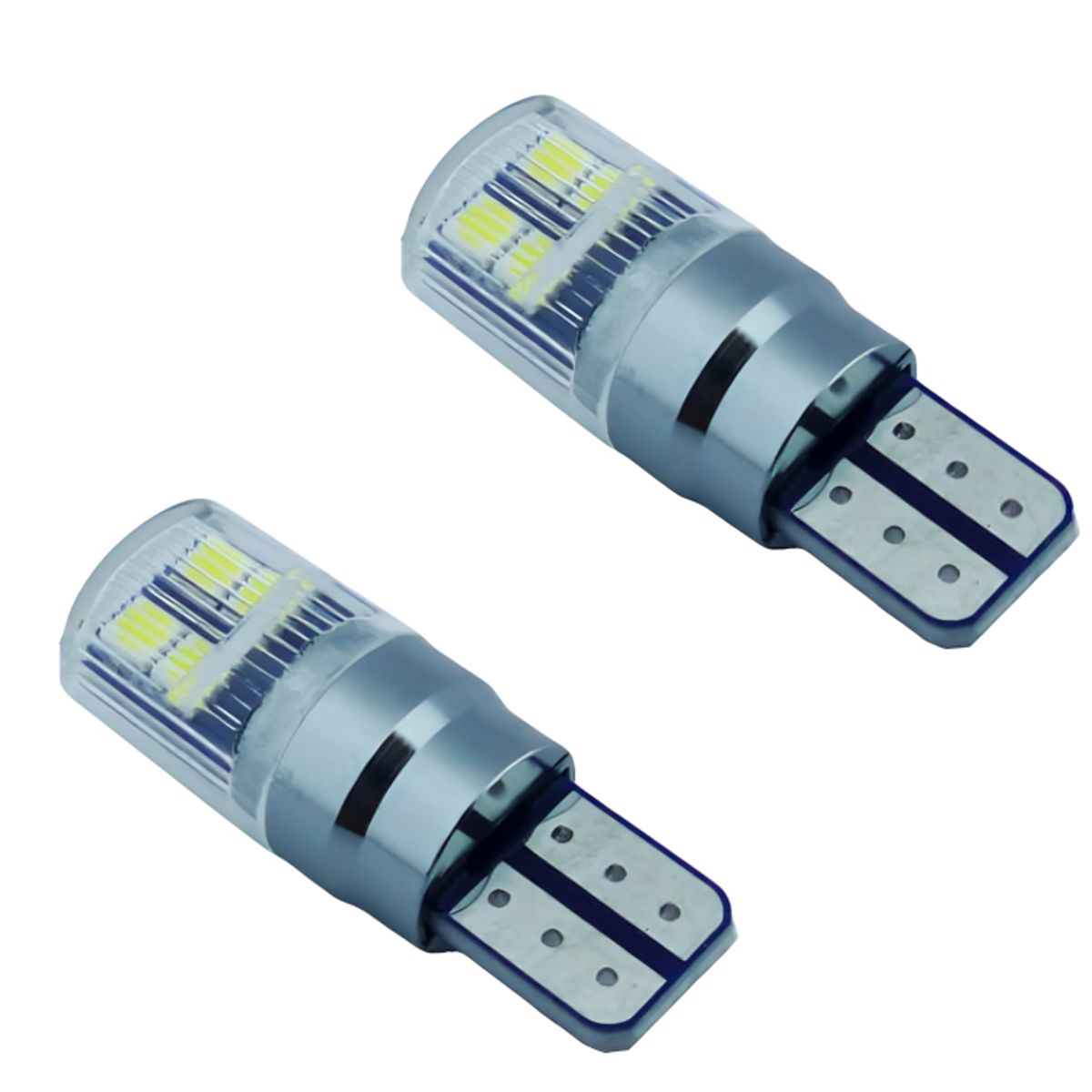 GENERICO - LED X 18 TIPOLED T-10 COLA DE PESCADO LED 3030 8 LED AWD 5W 12/24V