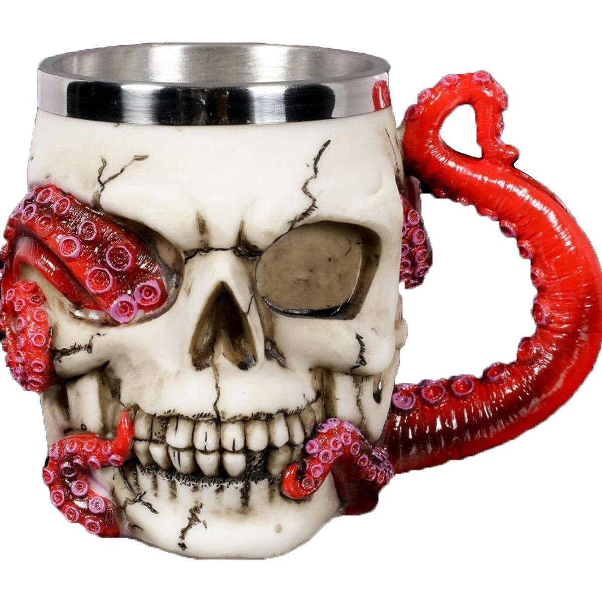 GENERICO - Jarra Medieval Kraken en Cráneo