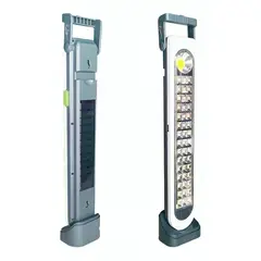 GENERICO - Lámpara De Barra Solar Foco Luz Emergencia Recargable 45 Led