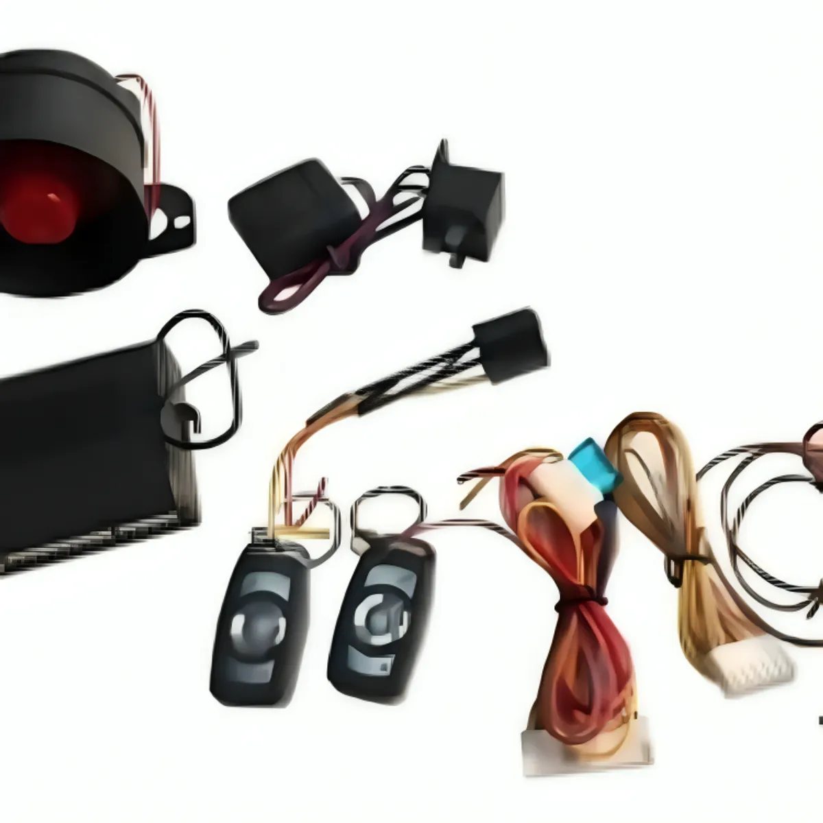 GENERICO - Alarma De Auto Sistema De Seguridad 2 Mandos