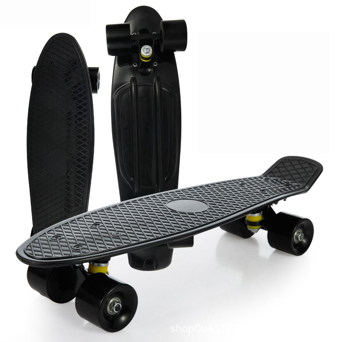 GENERICO - Completa Para Principios Y Profesionales Monopatín -Negro