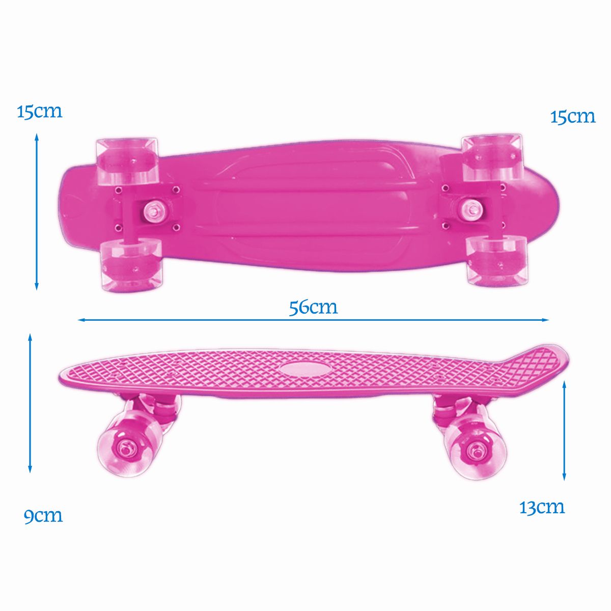 GENERICO - Completa Para Principios Y Profesionales Monopatín -Rosa