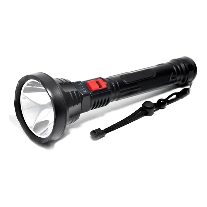 GENERICO - Linterna Negro L-826 RECARGABLE USB