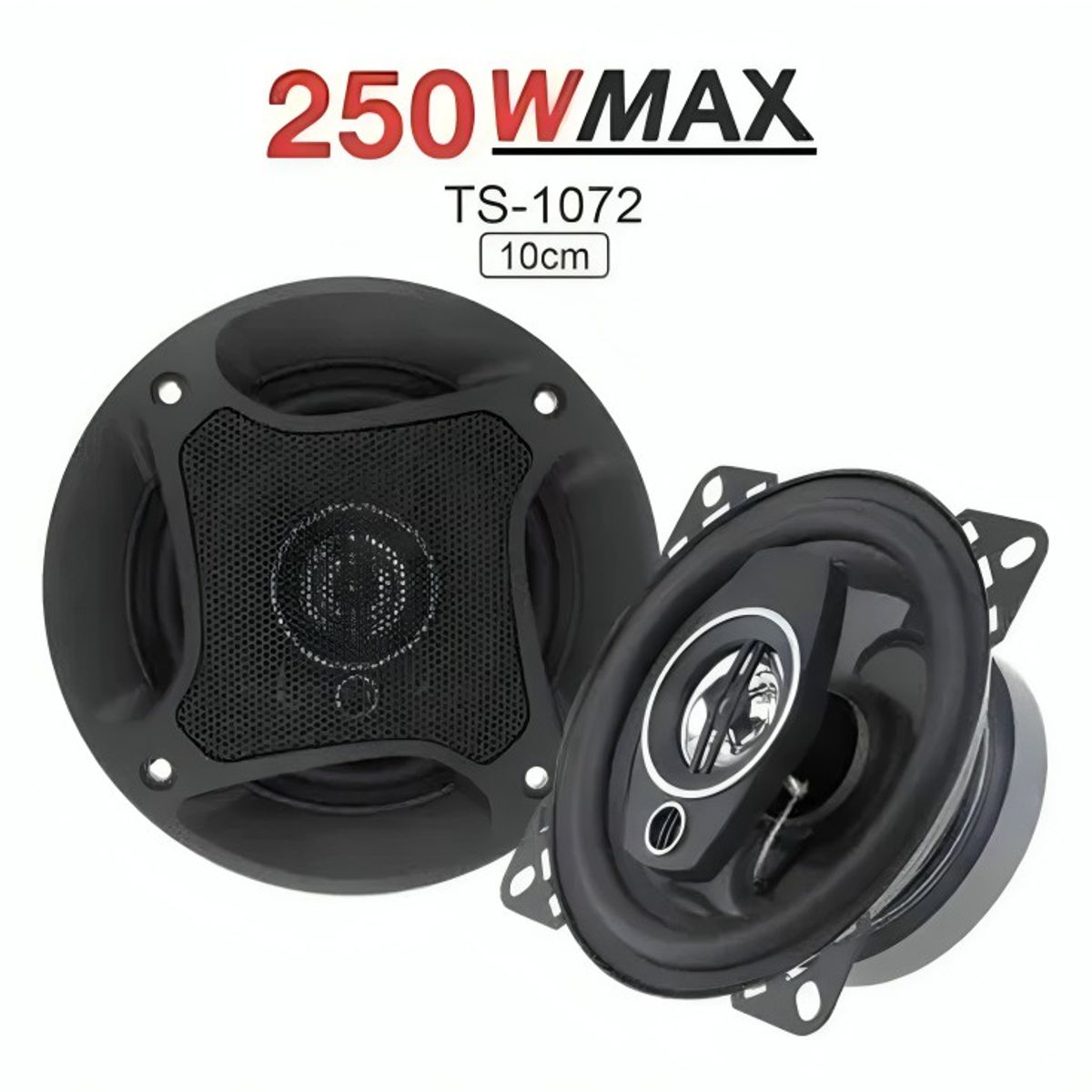 GENERICO - Parlantes Auto Pcinener Ts-1072 250w 10cms