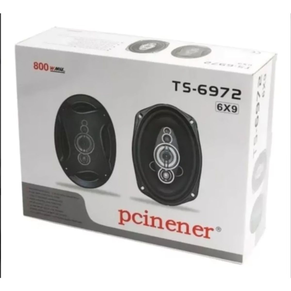GENERICO - Parlantes Auto Pcinener Ts-6972 800w De Poder Auto
