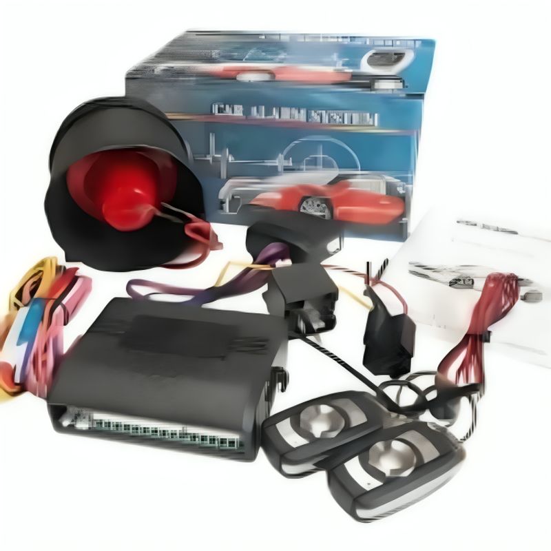 GENERICO - Alarma De Auto Sistema De Seguridad 2 Mandos