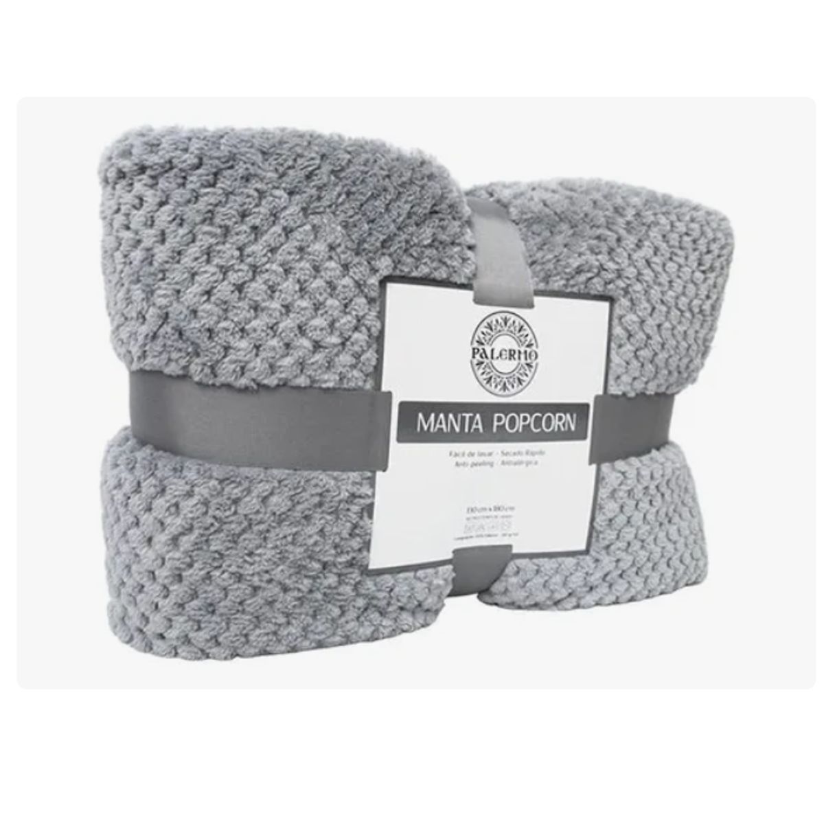 PALERMO - Frazada Manta Palermo Pop Corn 130x180