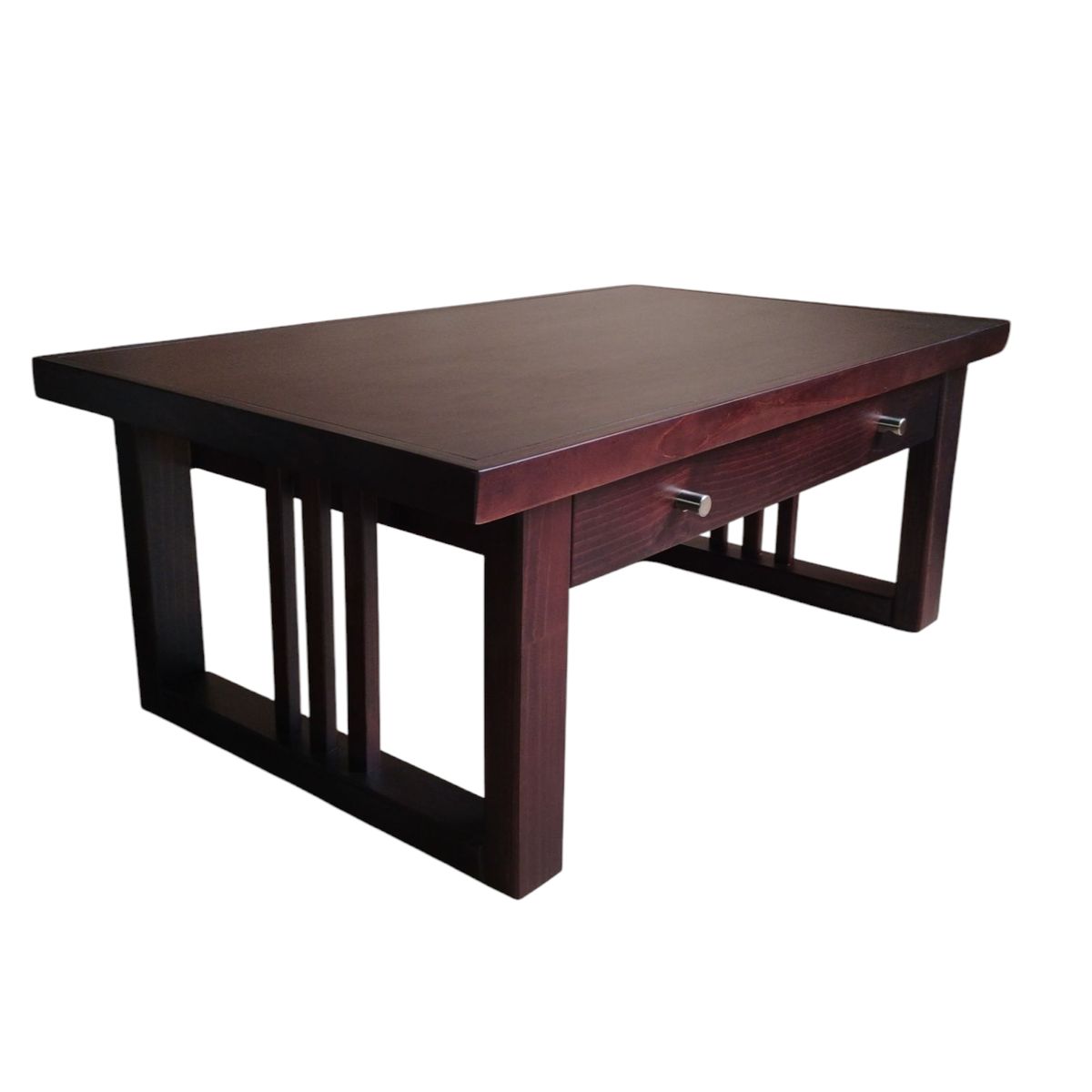 GENERICO - Mesa de centro de 1000 modelo Caburgua color Chocolate.