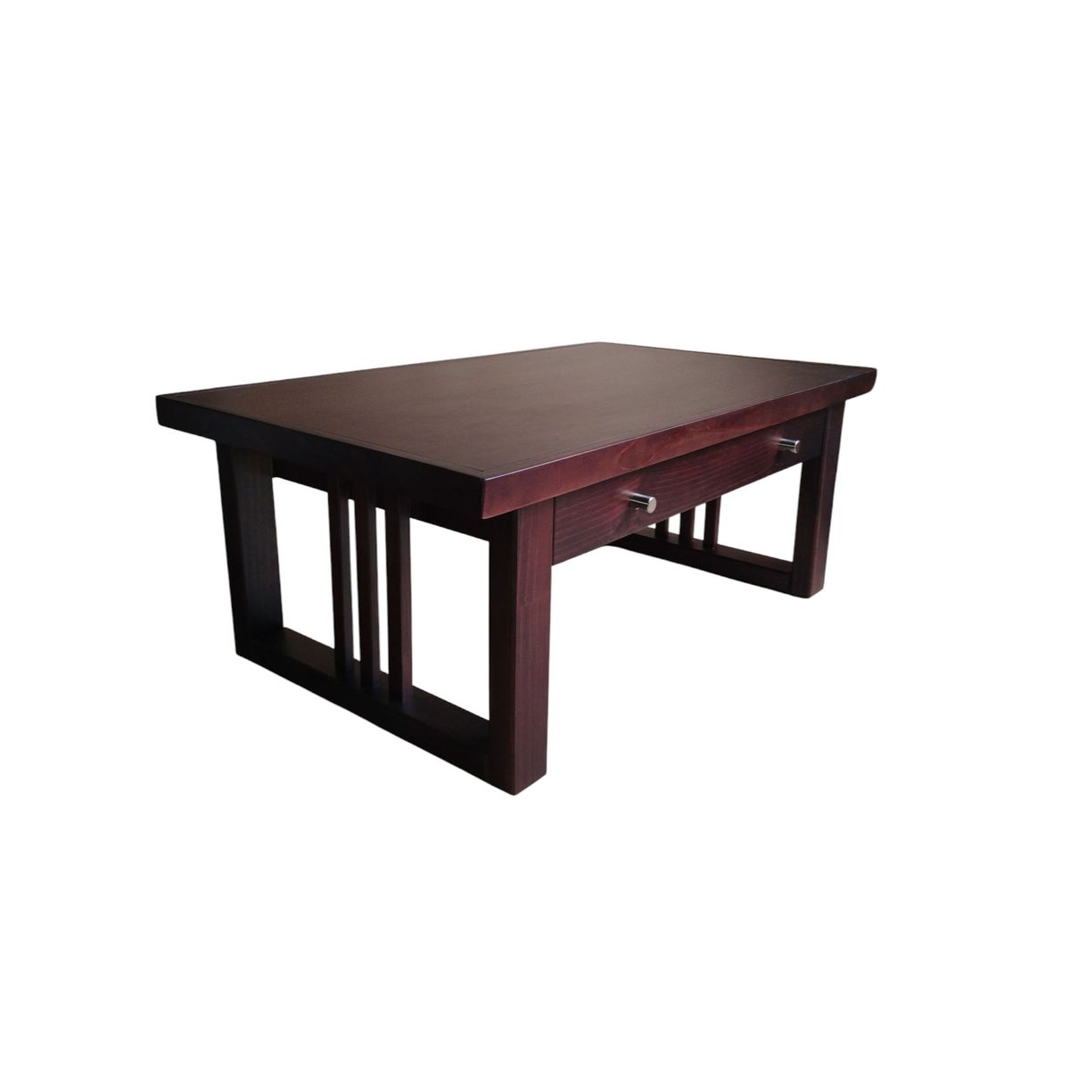 GENERICO - Mesa de centro de 1000 modelo Caburgua color Chocolate.