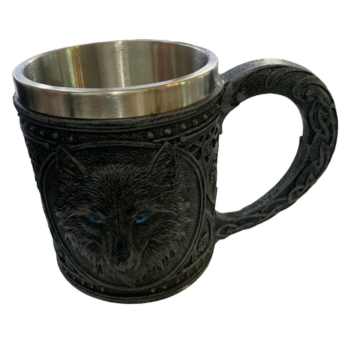 GENERICO - Jarra Medieval Lobo Oscuro