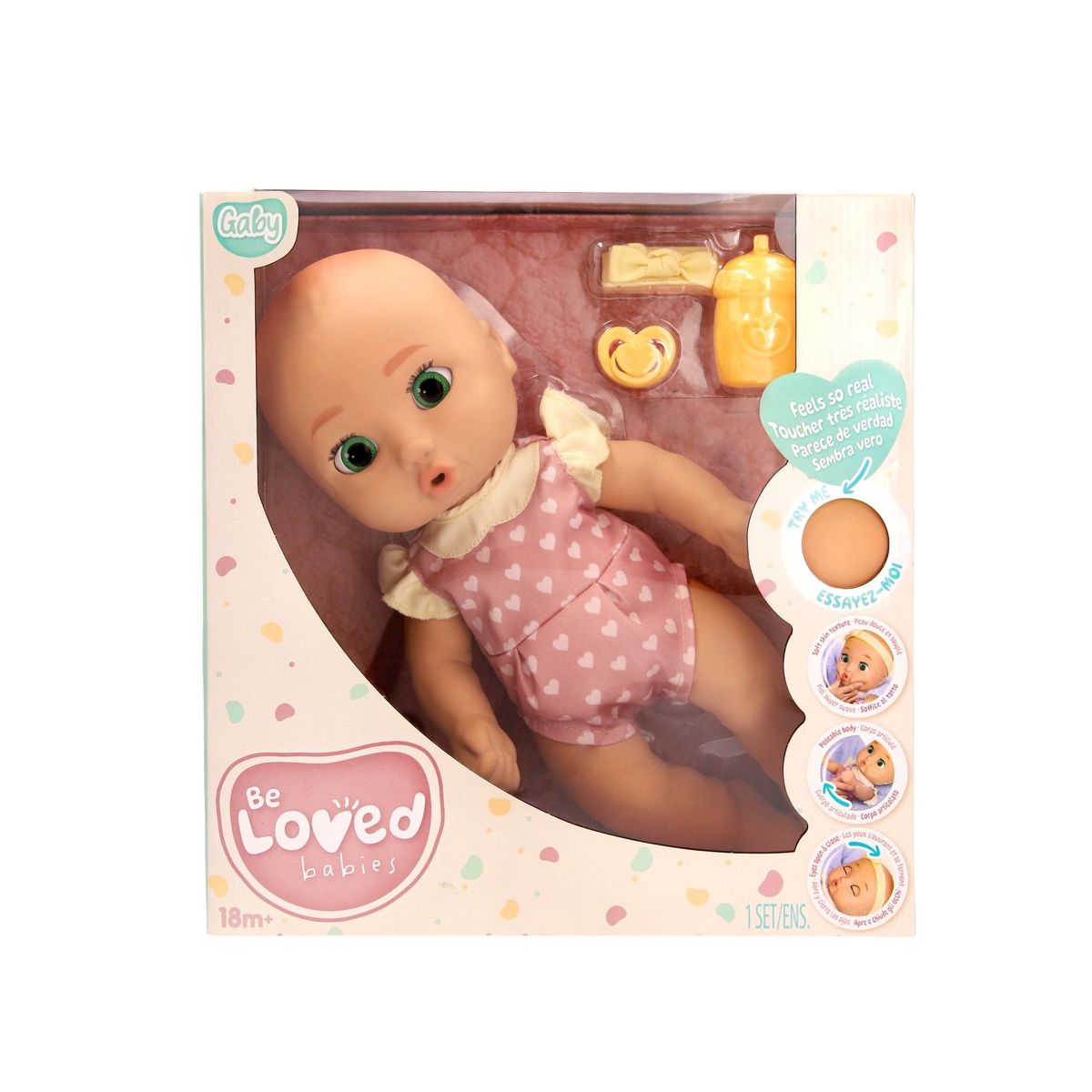 IMEXPORTA - Bebé Gaby 38 Cm Be Loved Babies