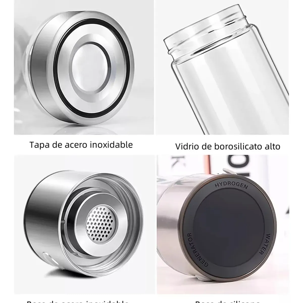 KUANGYE - Botella De Agua De Hidrógeno Máquina Ionizadora De Agua