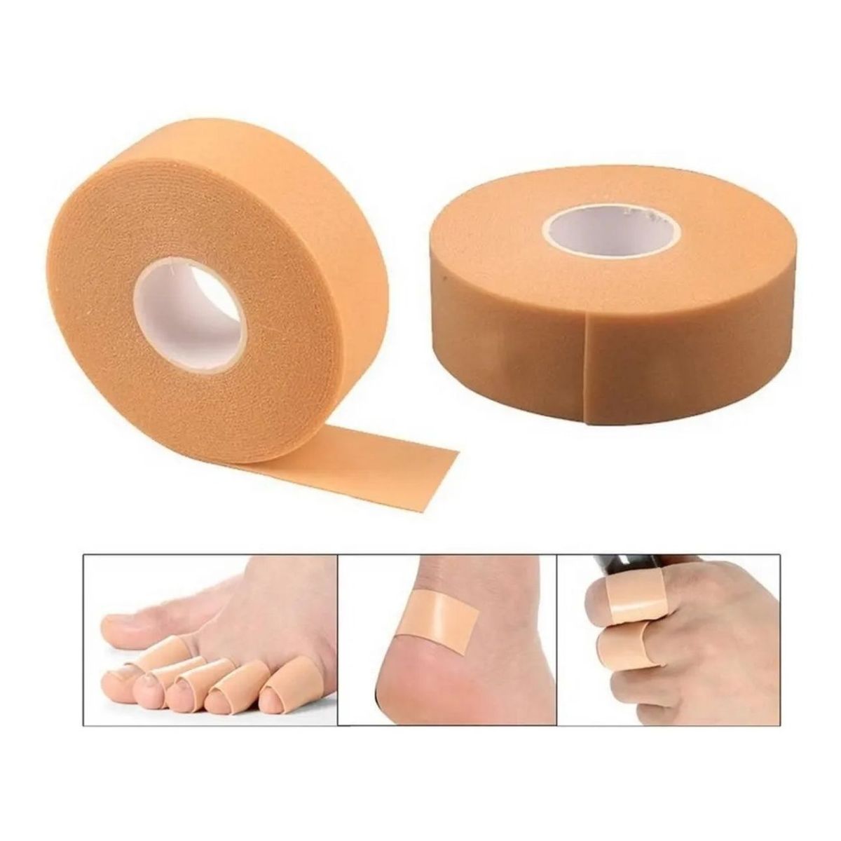 GENERICO - Cinta Parche Curita Protectora De Pies Dedos Talón Callos