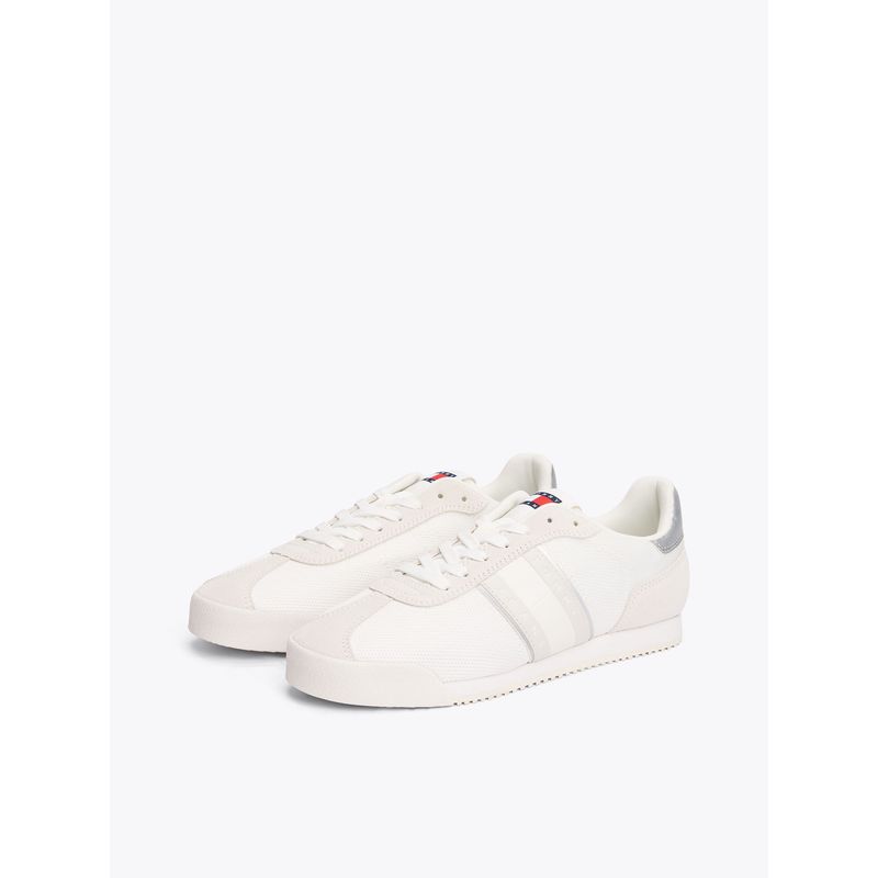 TOMMY HILFIGER - Zapatillas Low Profile Runner Blanco Tommy Jeans