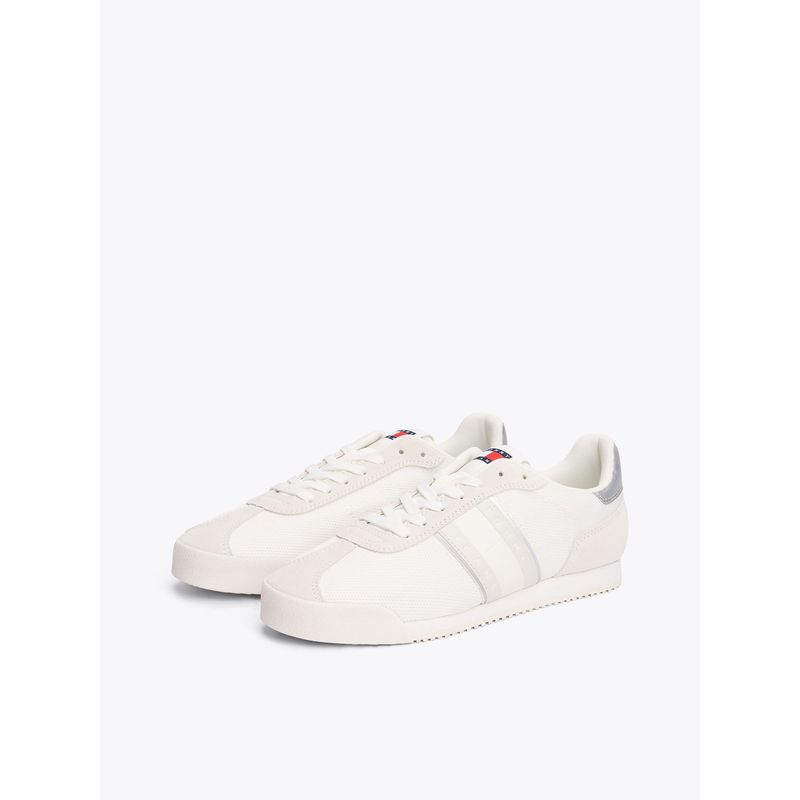 TOMMY HILFIGER - Zapatillas Low Profile Runner Blanco Tommy Jeans