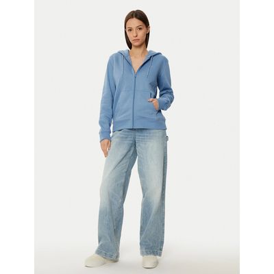 Imagen 2 del producto Polerón Hoodie Regular Fit Con Logo Celeste Tommy Jeans