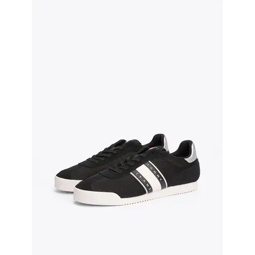 TOMMY HILFIGER - Zapatillas Low Profile Runner Negro Tommy Jeans