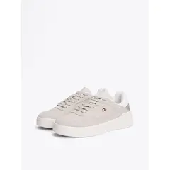 TOMMY HILFIGER - Zapatillas Essential Basket Metallic Gris