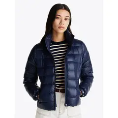 TOMMY HILFIGER - Parka Acolchada Feminine Gloss Azul