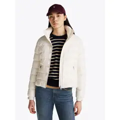TOMMY HILFIGER - Parka Acolchada Feminine Gloss Blanco