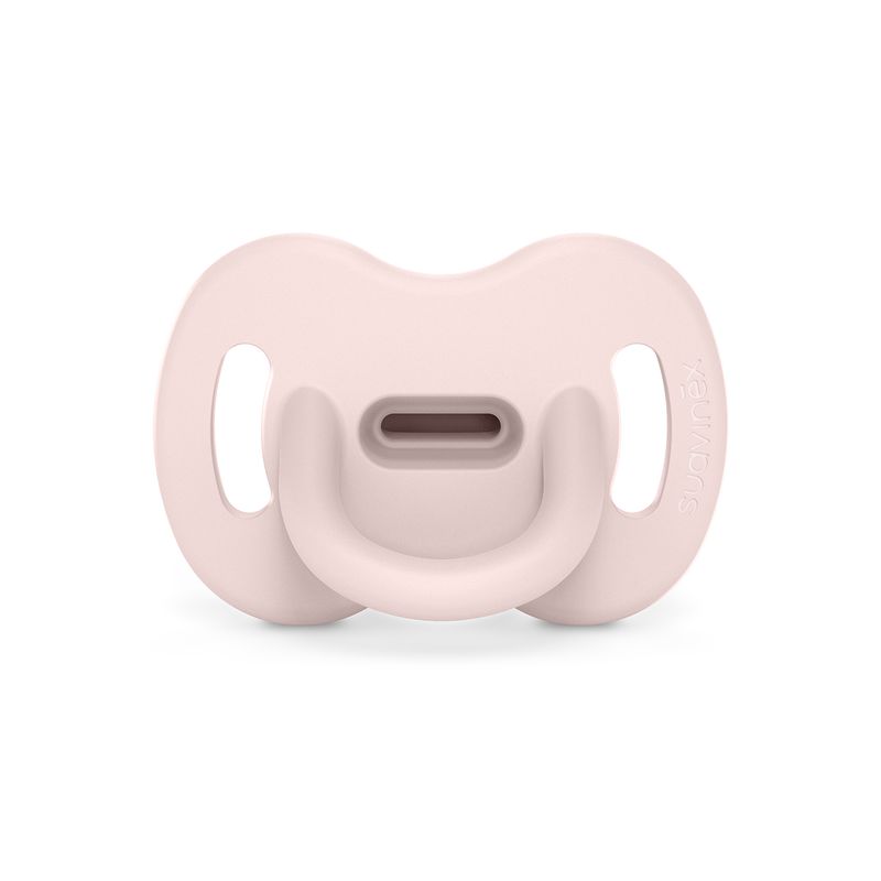 SUAVINEX - CHUPETE TODOSILICONA FISIOLÓGICO 0-6M SX PRO SOFT ROSA