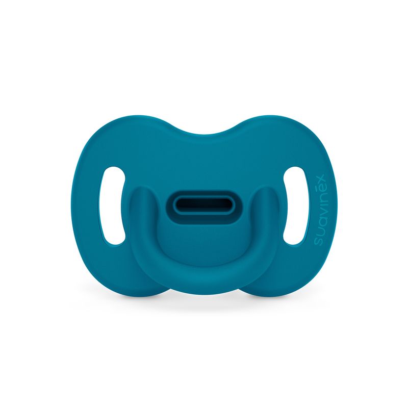 SUAVINEX - CHUPETE TODOSILICONA FISIOLÓGICO 6-18M SX PRO INTENSE AZUL