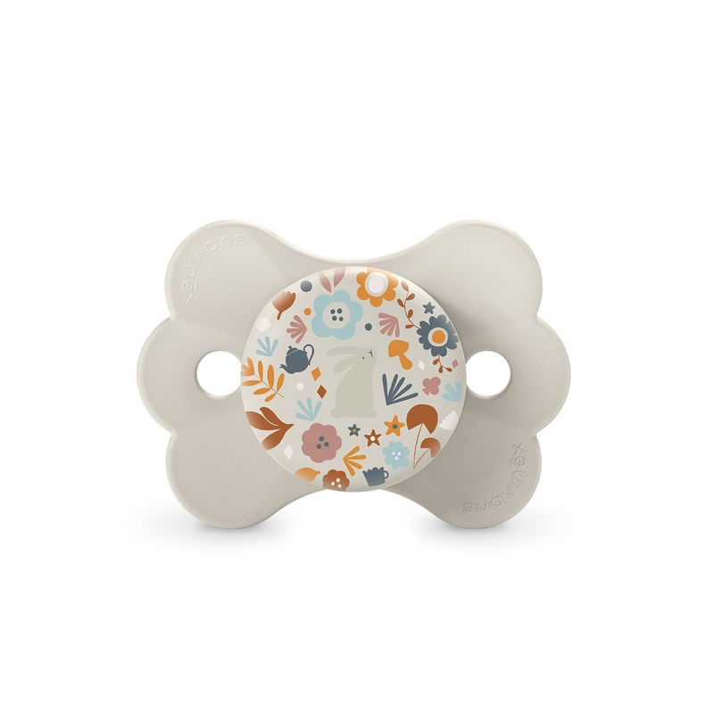 SUAVINEX - CHUPETE FISIOLÓGICO SILICONA 0-6M BUTTERFLY LIBERTY BEIGE