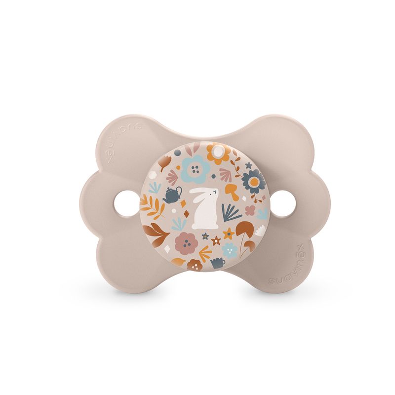 SUAVINEX - CHUPETE FISIOLÓGICO SILICONA 0-6M BUTTERFLY LIBERTY ROSA