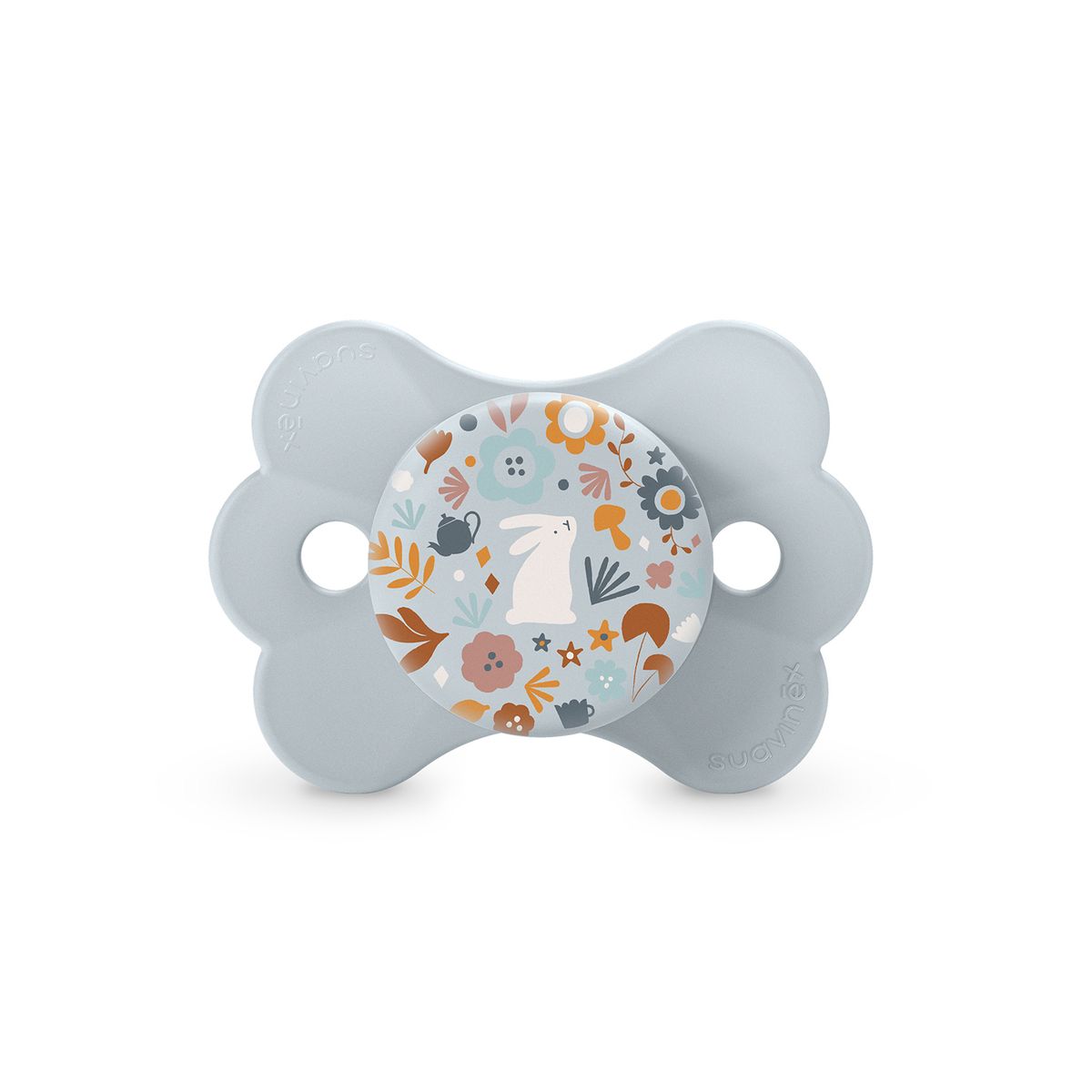 SUAVINEX - CHUPETE FISIOLÓGICO SILICONA 0-6M BUTTERFLY LIBERTY AZUL