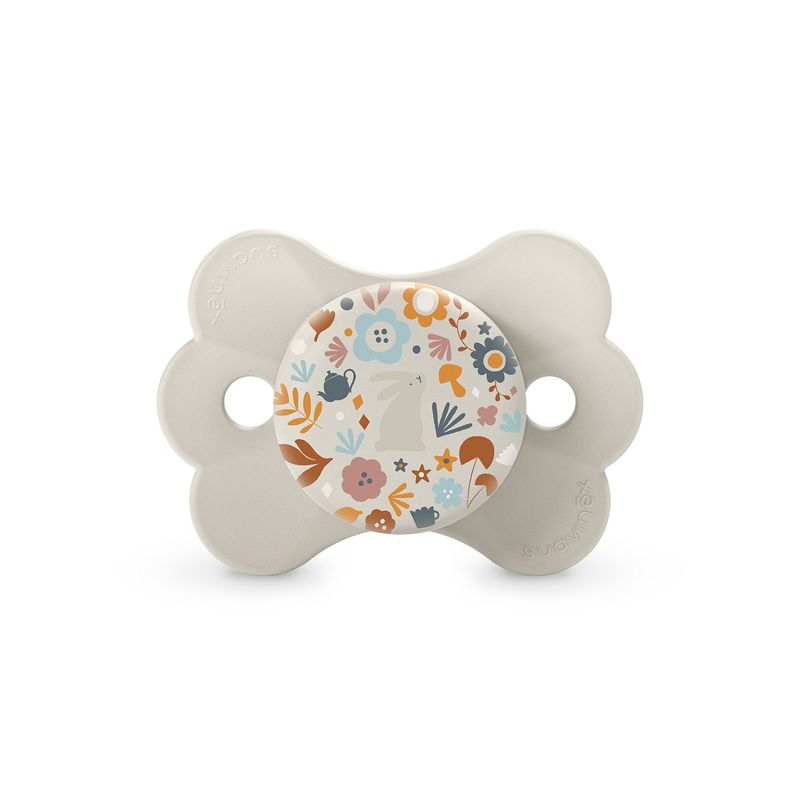 SUAVINEX - CHUPETE FISIOLÓGICO SILICONA 6-18M BUTTERFLY LIBERTY BEIGE