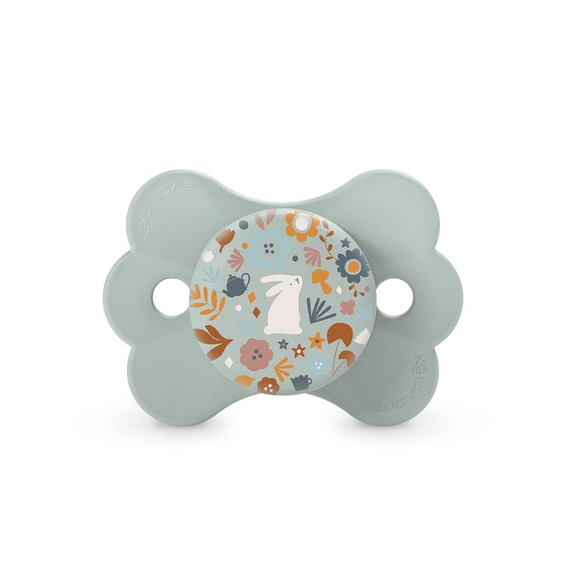 SUAVINEX - CHUPETE FISIOLÓGICO SILICONA 6-18M BUTTERFLY LIBERTY VERDE
