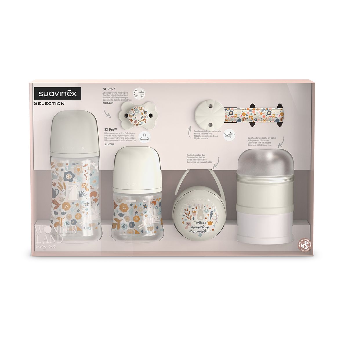 SUAVINEX - SET WELCOME BABY WONDERLAND BEIGE