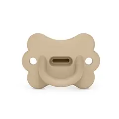 SUAVINEX - CHUPETE TODOSILICONA FISIOLÓGICO 0-6M BUTTERFLY BEIGE