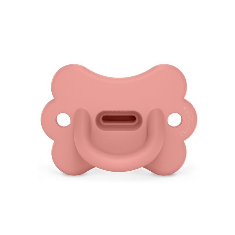 SUAVINEX - CHUPETE TODOSILICONA FISIOLÓGICO 6-18M BUTTERFLY ROSA