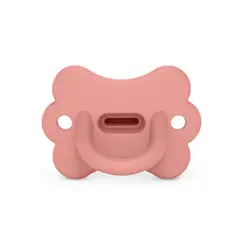 SUAVINEX - CHUPETE TODOSILICONA FISIOLÓGICO 6-18M BUTTERFLY ROSA