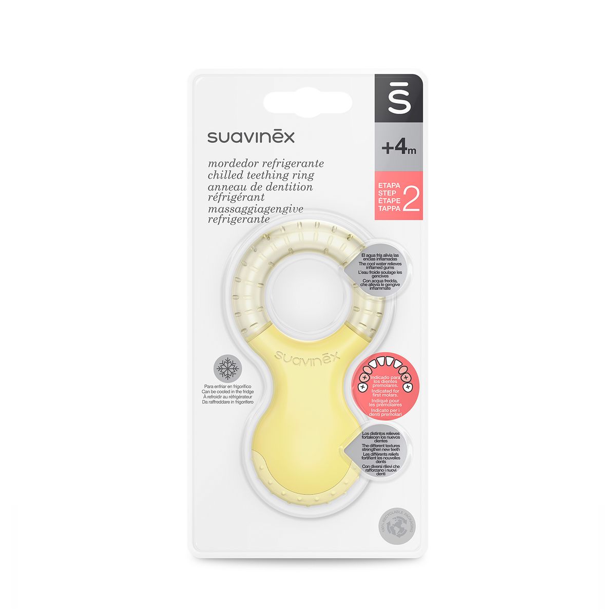 SUAVINEX - MORDEDOR ETAPA 2 +4M AMARILLO