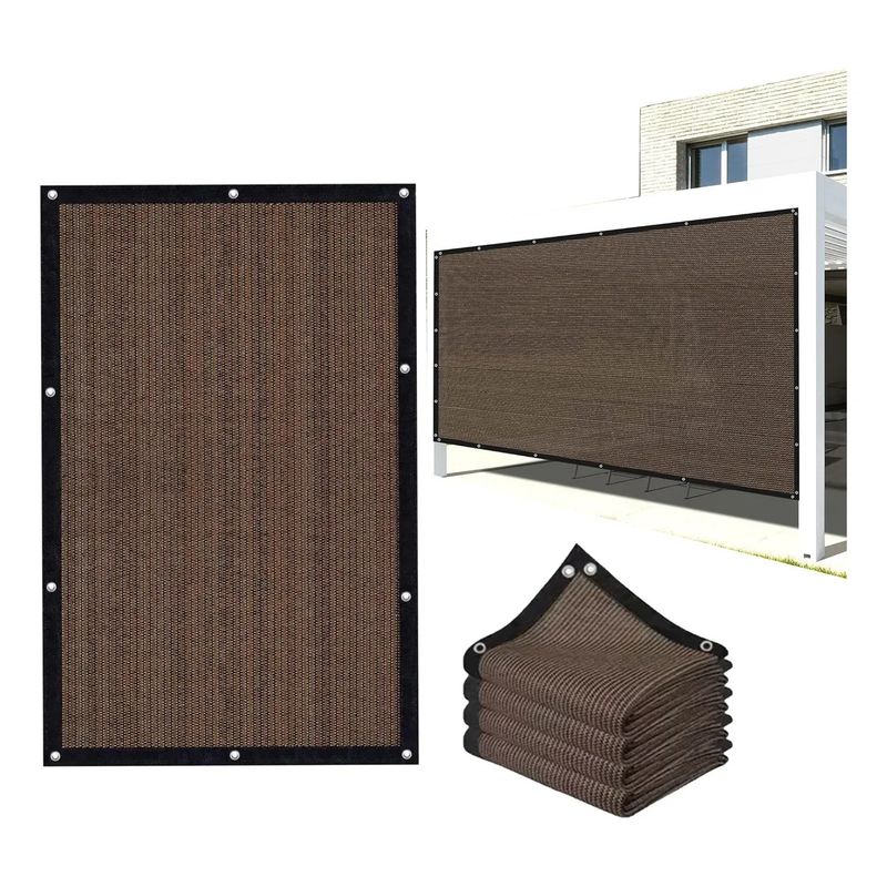 KUANGYE - Lona De Malla De Sombra Red Bloqu 3x4m Tasa De Sombreado 95％