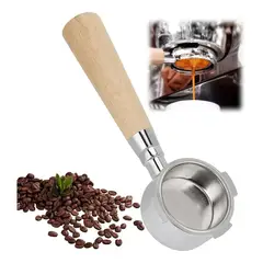 KUANGYE - Portafiltro Sin Fondo 51 Mm Cafeteras Para Delonghi Espresso