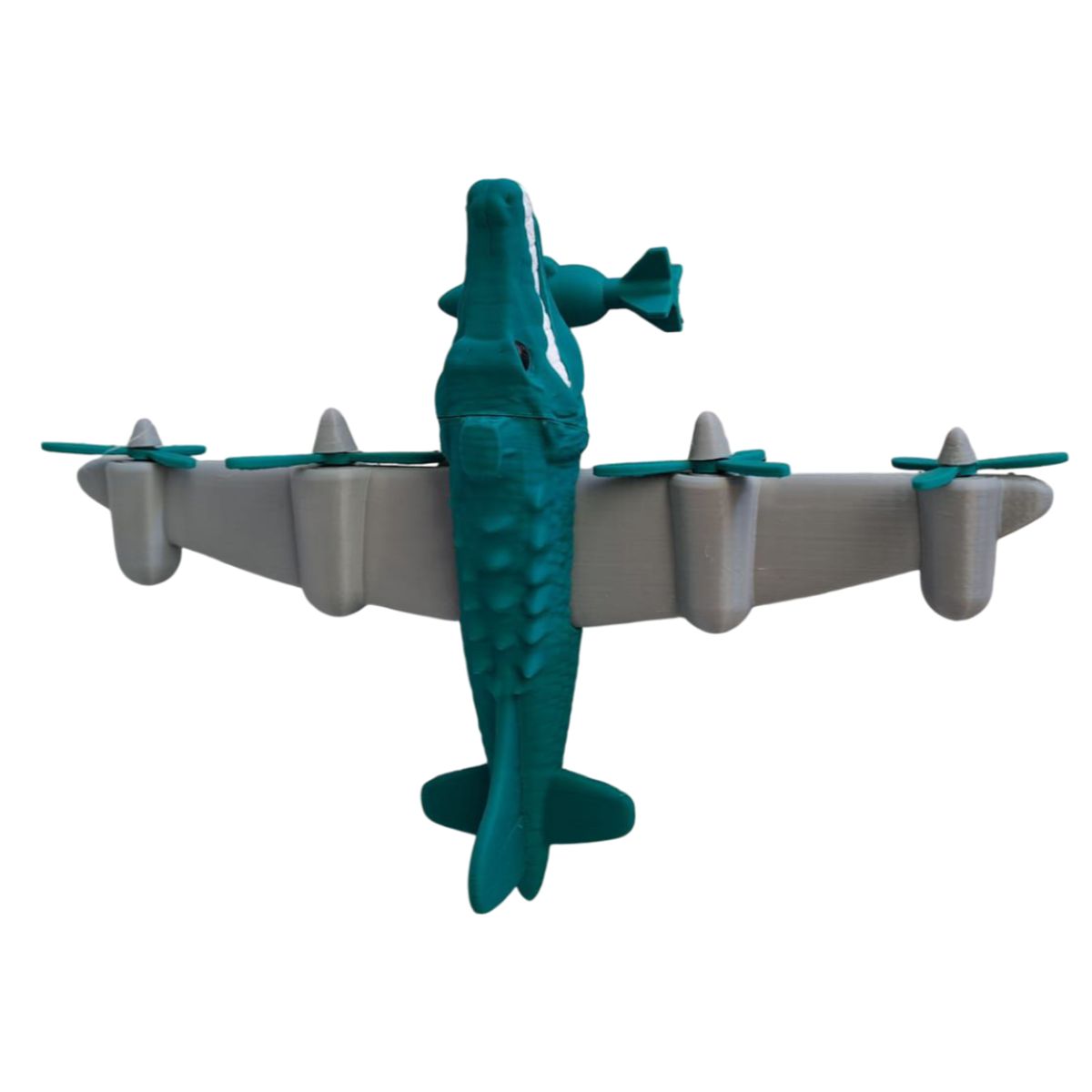 GENERICO - Bombardiro cocodilo figura articulada 3D