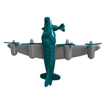 Imagen 2 del producto Bombardiro cocodilo figura articulada 3D