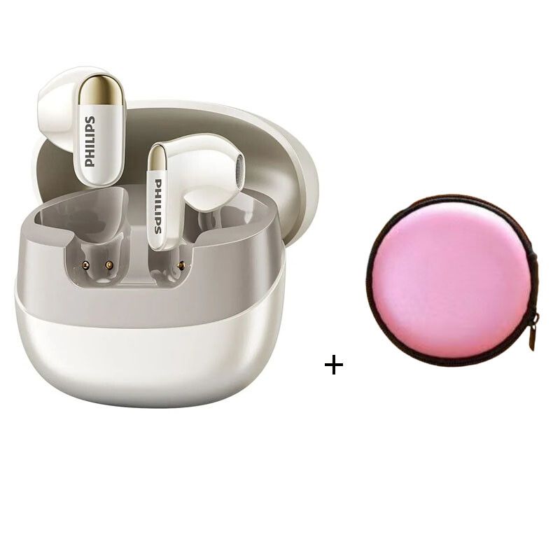 PHILIPS - Audífonos Bluetooth Philips TAT2169 - Blanco Y Estuche