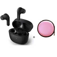 PHILIPS - Audífonos Bluetooth TAT2206 - Negro Y Estuche