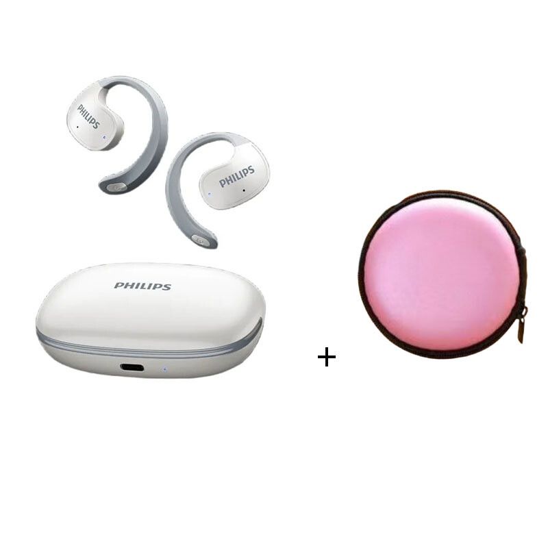 PHILIPS - Audífonos Bluetooth Philips TAT2708 - Blanco Y Estuche
