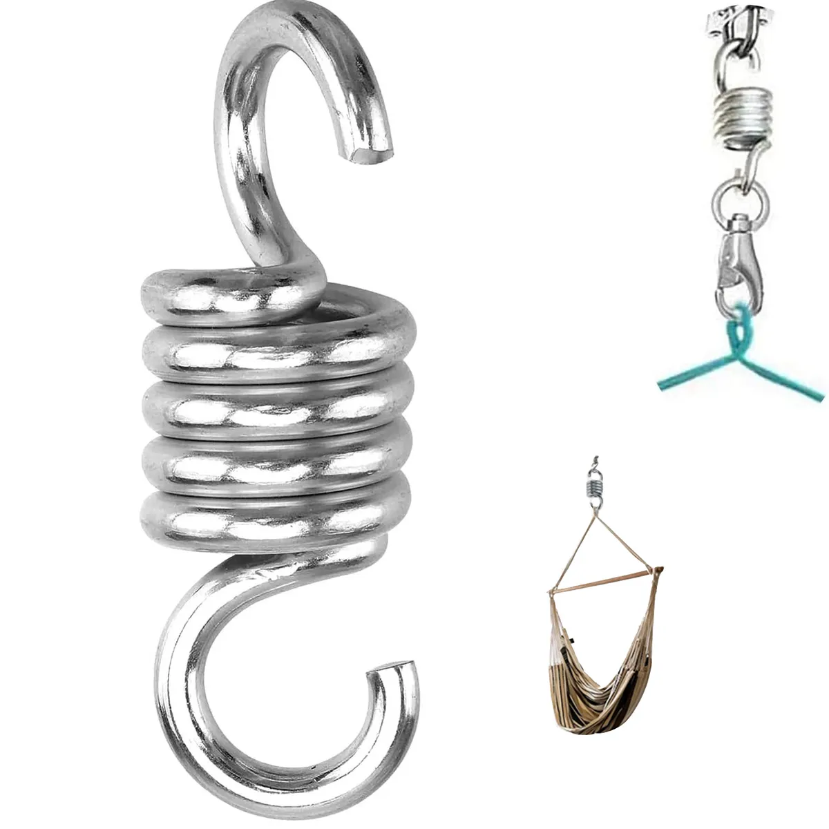 KUANGYE - Resorte Acero Inoxidable Para Hamacas Sillas Columpios