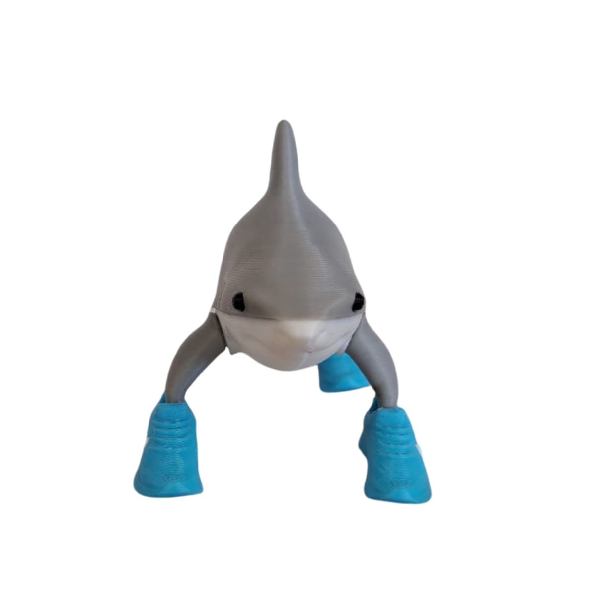 GENERICO - Tralalero tralala figura 3D con piernas articuladas