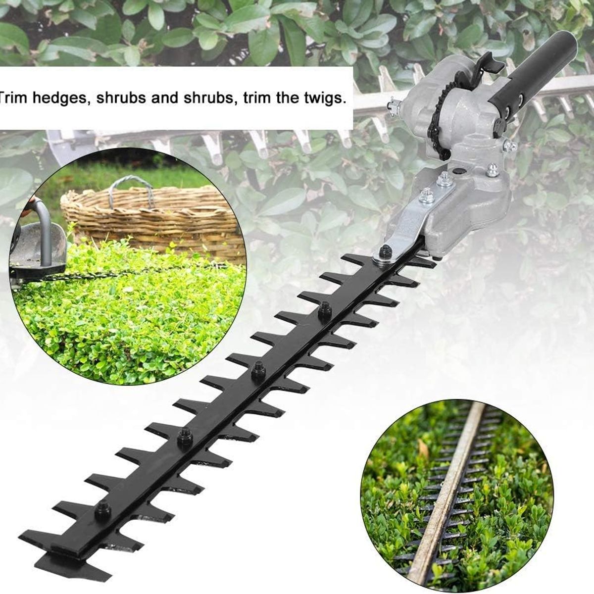 KUANGYE - Adaptador De Cortasetos Para Orilladora Eje 1pul 9 Estrias